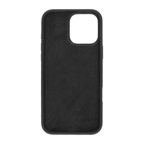 Rvelon iPhone 16 Pro Skal Silikon Svart