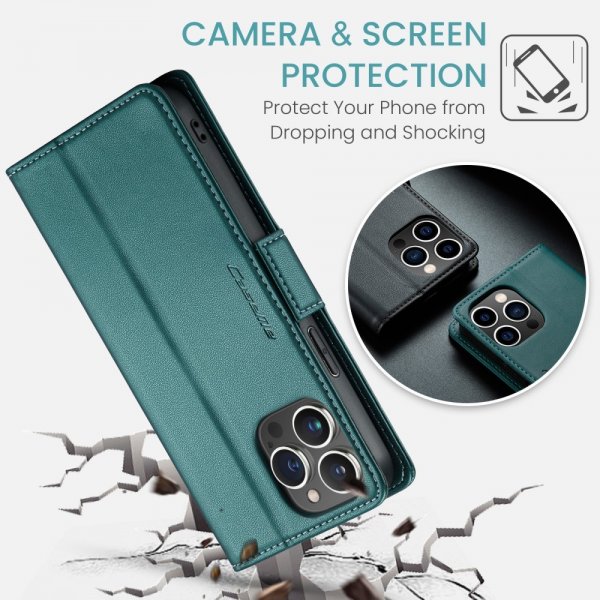 CaseMe iPhone 16 Pro Fodral 023 Series Grön