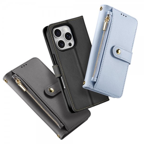 Dux Ducis iPhone 16 Pro Fodral 2-i-1 Lawa Series MagSafe Blå
