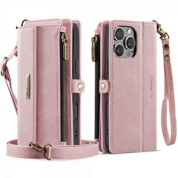 CaseMe iPhone 16 Pro Fodral C39 Series Rosa