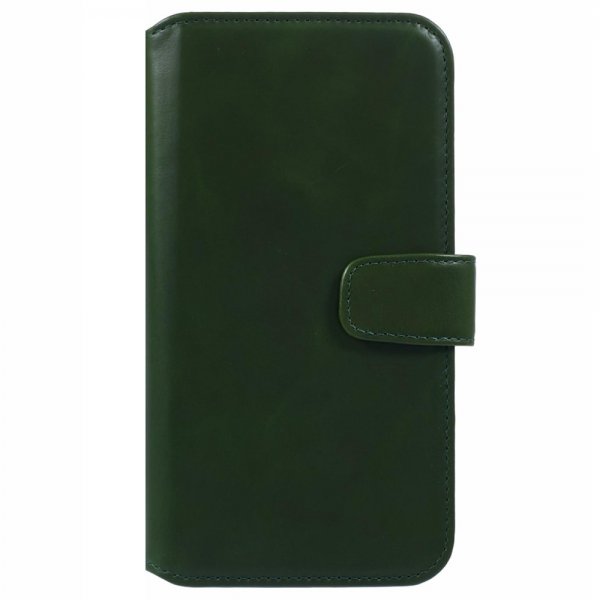 Nordic Covers iPhone 16 Pro Fodral Essential Leather Juniper Green
