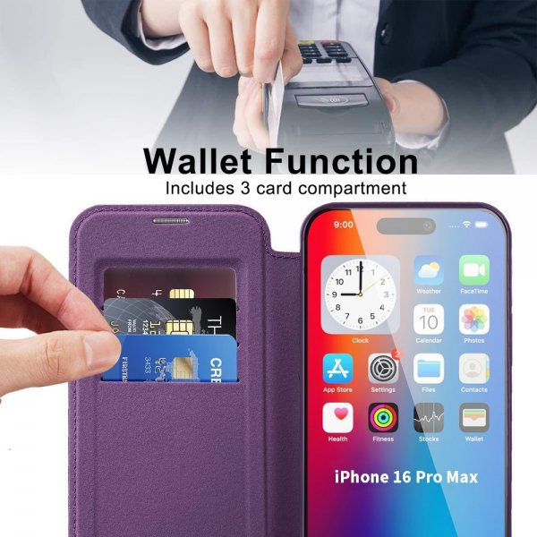 iPhone 16 Pro Fodral MagSafe Lila