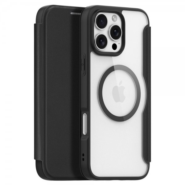 Dux Ducis iPhone 16 Pro Fodral Skin X Pro Series MagSafe Svart