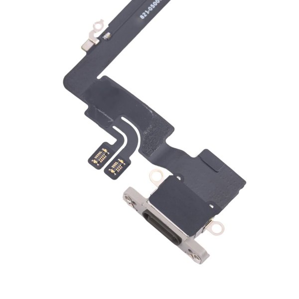 iPhone 16 Pro Laddningskontakt Flexkabel Original - Svart