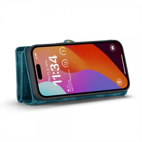 CaseMe iPhone 16 Pro Max Fodral 008 Series Löstagbart Skal Blå