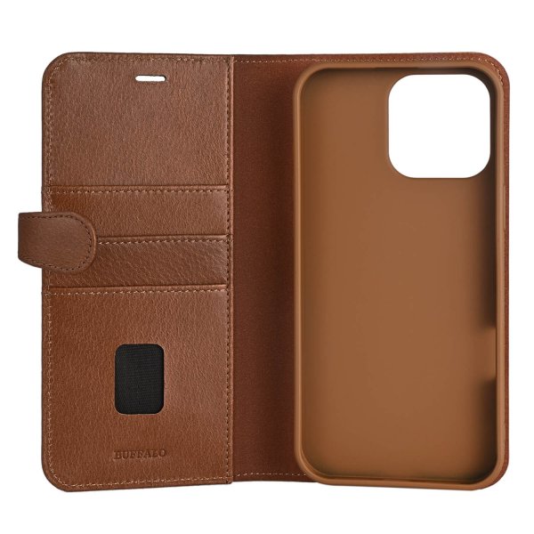 Buffalo iPhone 16 Pro Max Fodral 2-i-1 MagSeries Brun