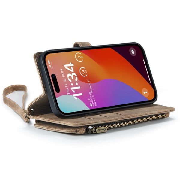 CaseMe iPhone 16 Pro Max Fodral C30 Series Brun