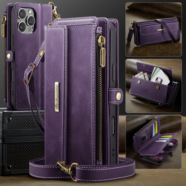 CaseMe iPhone 16 Pro Max Fodral C39 Series Lila