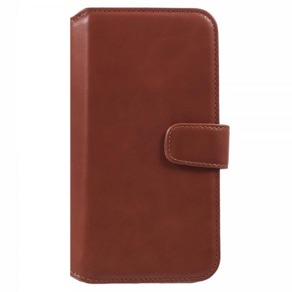 Nordic Covers iPhone 16 Pro Max Fodral Essential Leather Maple Brown