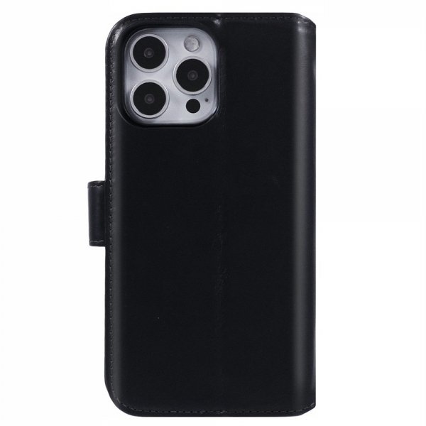 Nordic Covers iPhone 16 Pro Max Fodral MagLeather Raven Black