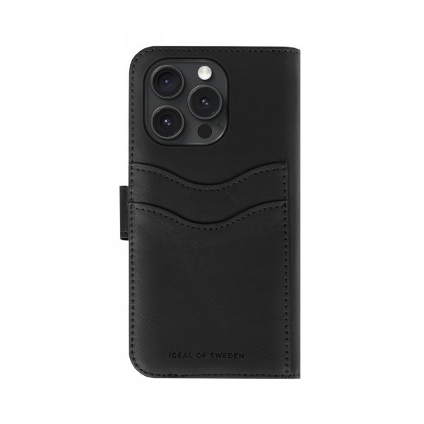 Ideal of Sweden iPhone 16 Pro Max Fodral Magnet Wallet+ MagSafe Svart