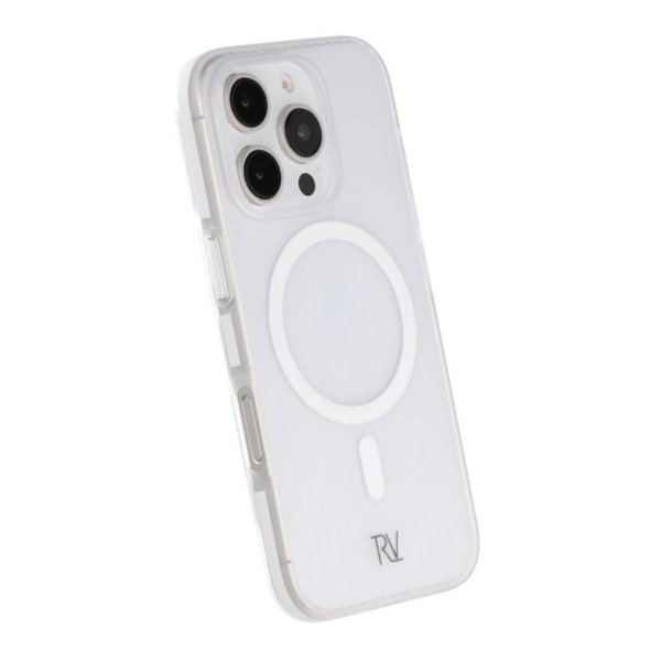 Rvelon iPhone 16 Pro Max Skal Korrugerad MagSafe Transparent
