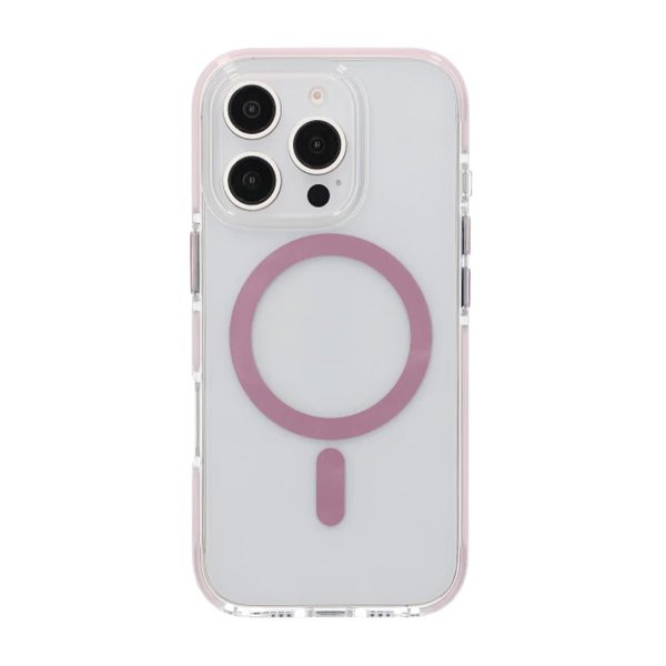 iPhone 16 Pro Max Skal Stöttålig MagSafe Rosa