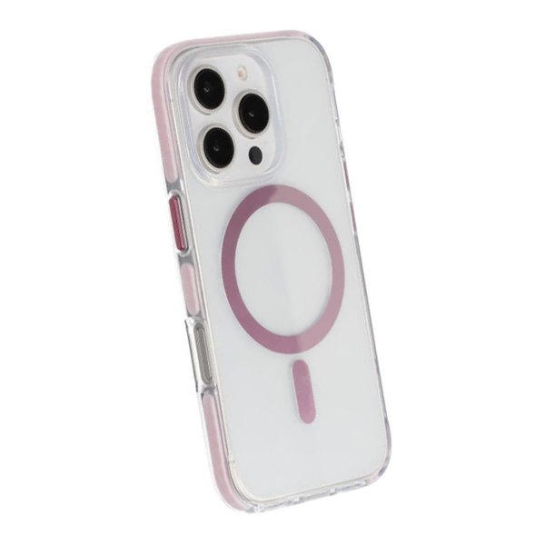 iPhone 16 Pro Max Skal Stöttålig MagSafe Rosa