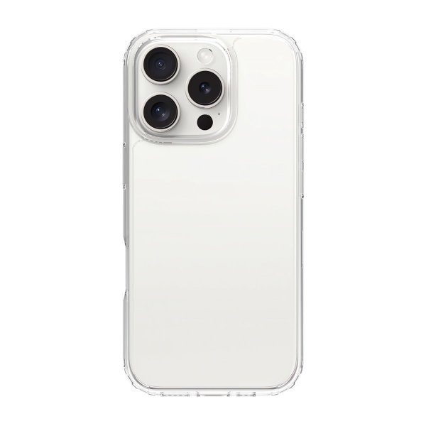Rvelon iPhone 16 Pro Max Skal Silikon Transparent
