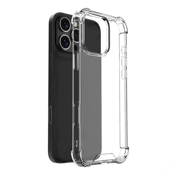 iPhone 16 Pro Max Skal Stöttålig Transparent