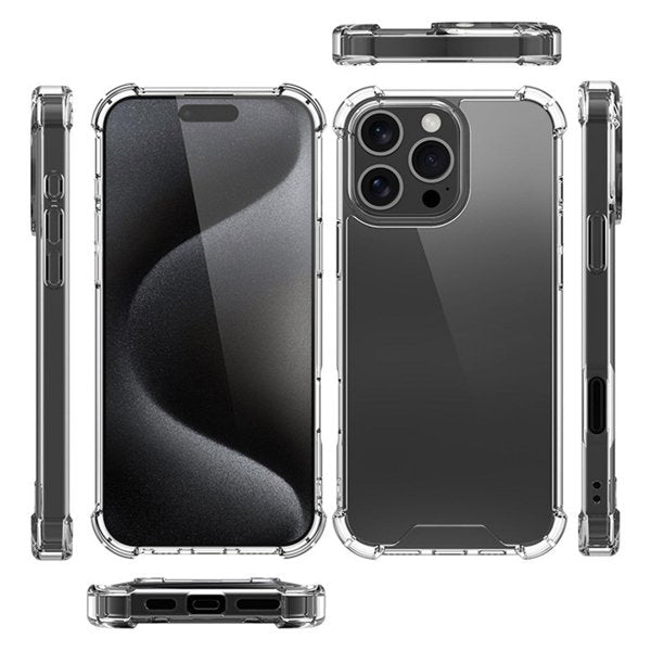 iPhone 16 Pro Max Skal Stöttålig Transparent