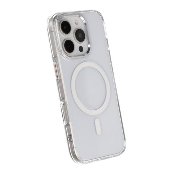 Rvelon iPhone 16 Pro Max Skal Kamerasarg MagSafe Transparent