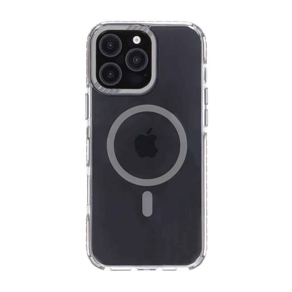 Rvelon iPhone 16 Pro Max Skal TPU MagSafe Grå