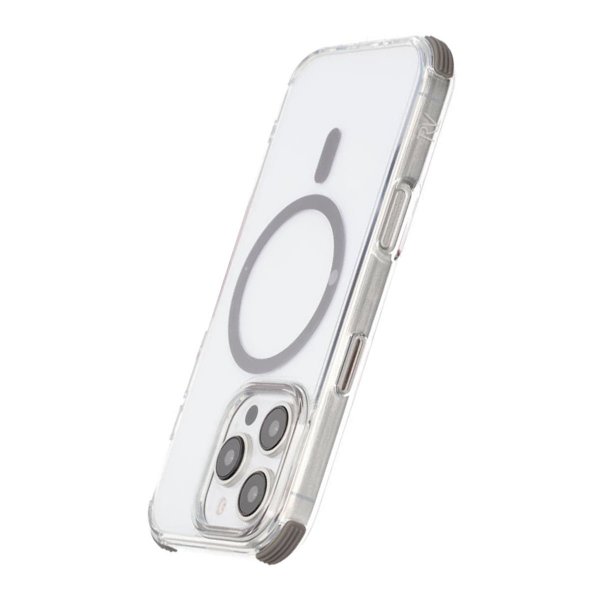 Rvelon iPhone 16 Pro Max Skal Stöttålig MagSafe Grå