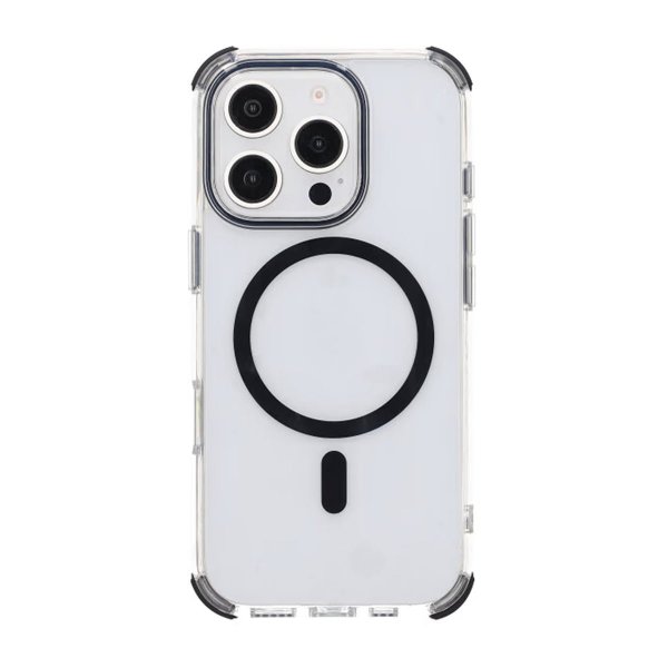 Rvelon iPhone 16 Pro Max Skal Stöttålig MagSafe Svart