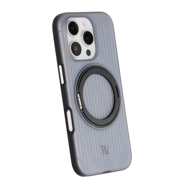 Rvelon iPhone 16 Pro Max Skal Roterbart MagSafe Stativ Svart