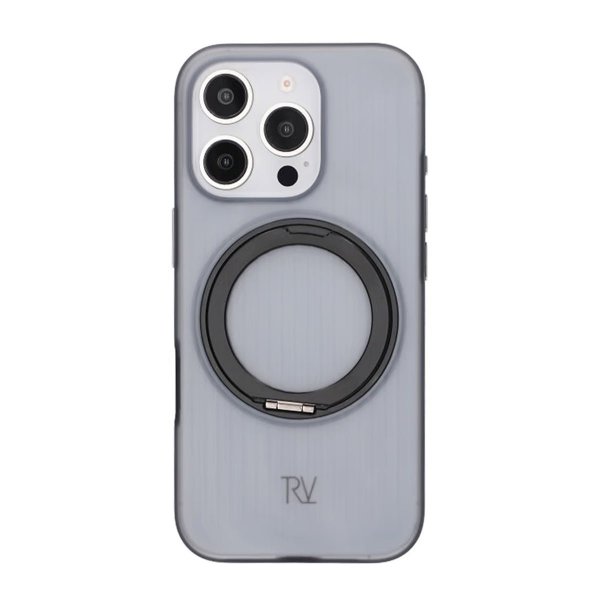 Rvelon iPhone 16 Pro Max Skal Roterbart MagSafe Stativ Svart
