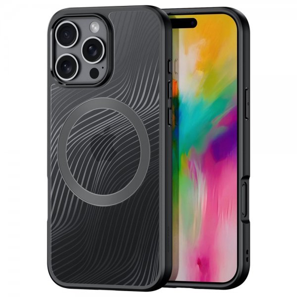 Dux Ducis iPhone 16 Pro Max Skal Aimo Series MagSafe Svart