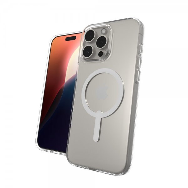 ZAGG iPhone 16 Pro Max Skal Crystal Palace Lite Snap Transparent