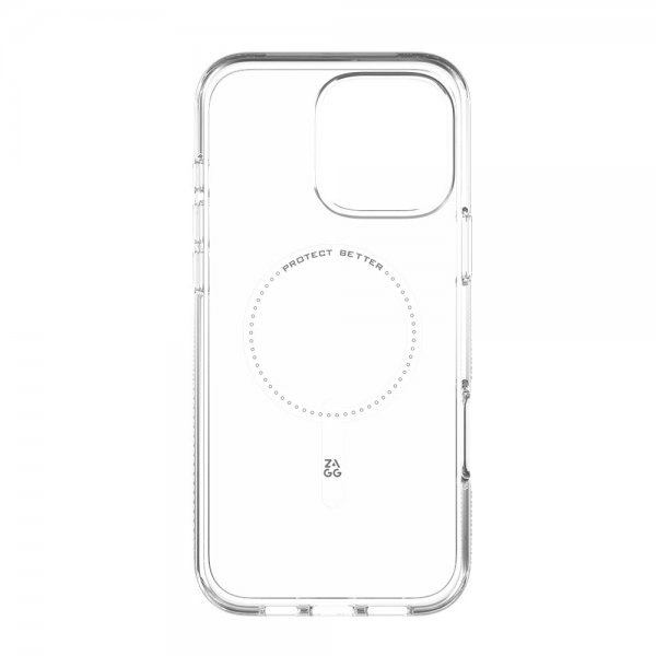 ZAGG iPhone 16 Pro Max Skal Crystal Palace Snap Transparent