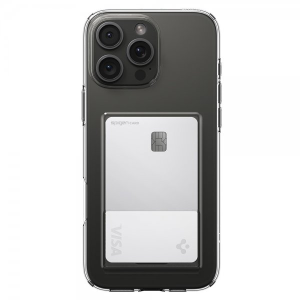 Spigen iPhone 16 Pro Max Skal Crystal Slot Crystal Clear