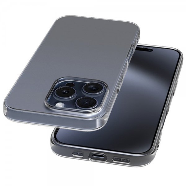 Nordic Covers iPhone 16 Pro Max Skal Feather Series Transparent