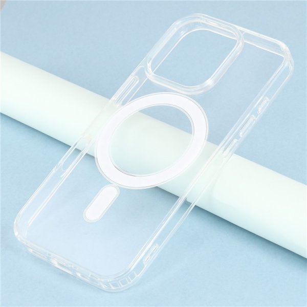 Nordic Covers iPhone 16 Pro Max Skal Feather Series MagSafe Transparent