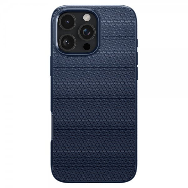 Spigen iPhone 16 Pro Max Skal Liquid Air Navy Blue
