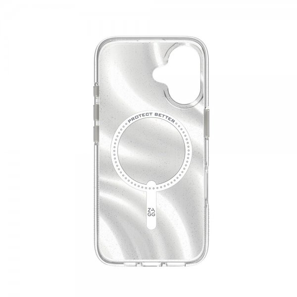 ZAGG iPhone 16 Pro Max Skal Milan Snap Swirl Glitter