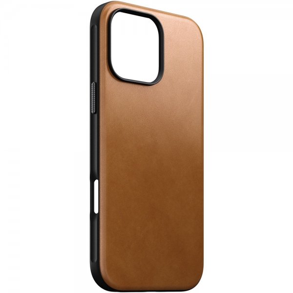 Nomad iPhone 16 Pro Max Skal Modern Leather Case English Tan