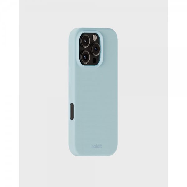 holdit iPhone 16 Pro Max Skal Silikon Mineral Blue
