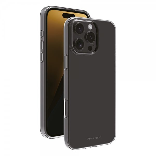 Vivanco iPhone 16 Pro Max Skal Super Slim Transparent