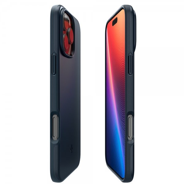 Spigen iPhone 16 Pro Max Skal Thin Fit MagFit Metal Slate