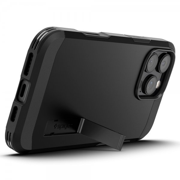 Spigen iPhone 16 Pro Max Skal Tough Armor T MagFit Svart