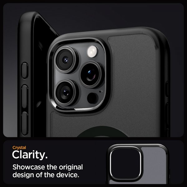 Spigen iPhone 16 Pro Max Skal Ultra Hybrid MagFit Frost Black
