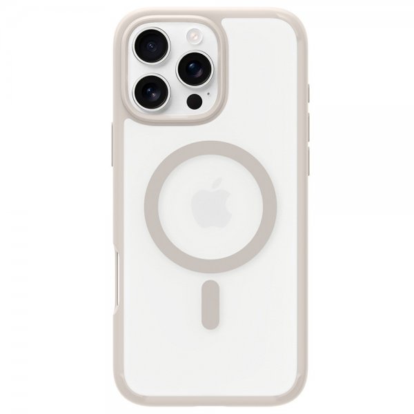 Spigen iPhone 16 Pro Max Skal Ultra Hybrid MagFit Frost Natural Titanium