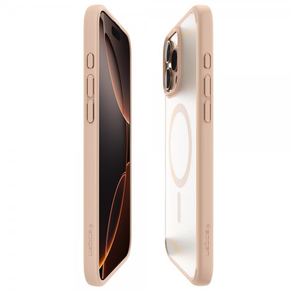 Spigen iPhone 16 Pro Max Skal Ultra Hybrid MagFit Frost Rose Titanium