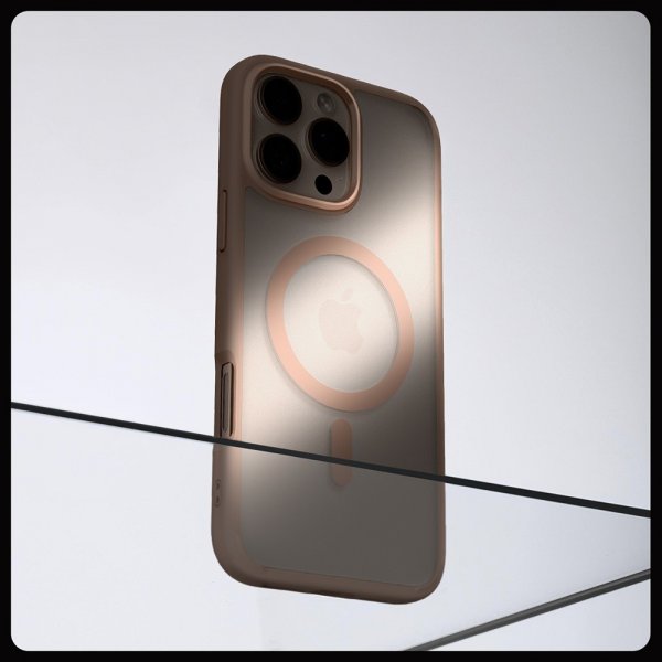 Spigen iPhone 16 Pro Max Skal Ultra Hybrid MagFit Frost Rose Titanium
