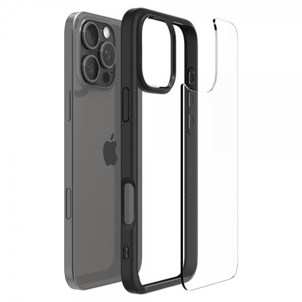 Spigen iPhone 16 Pro Max Skal Ultra Hybrid Matte Svart