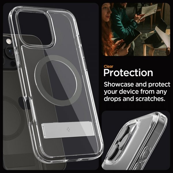Spigen iPhone 16 Pro Max Skal Ultra Hybrid S MagFit Graphite