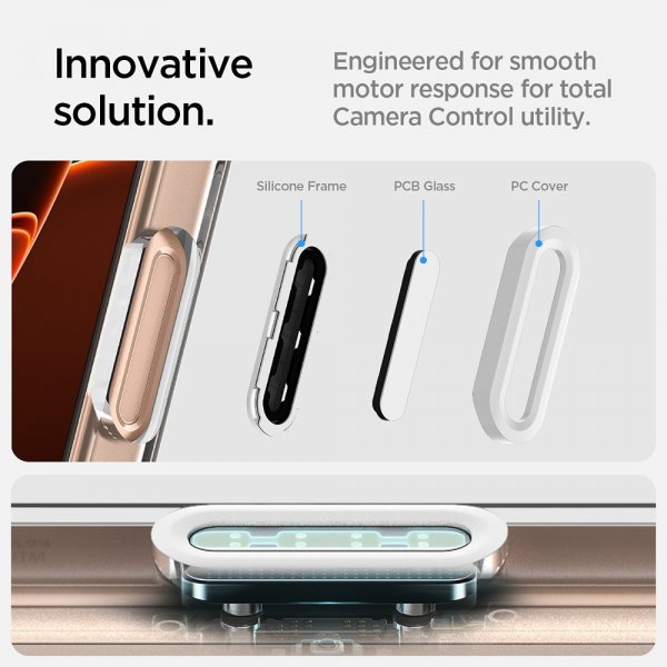 Spigen iPhone 16 Pro Max Skal Ultra Hybrid T MagFit Clear White