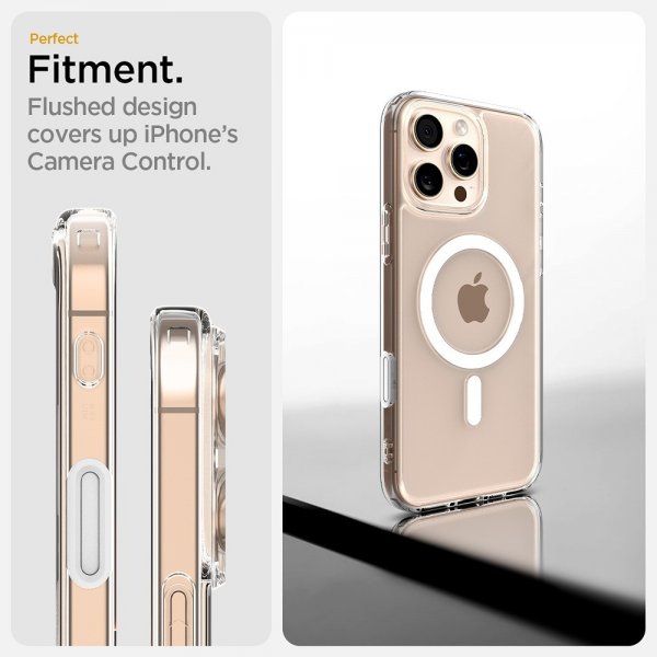 Spigen iPhone 16 Pro Max Skal Ultra Hybrid T MagFit Clear White