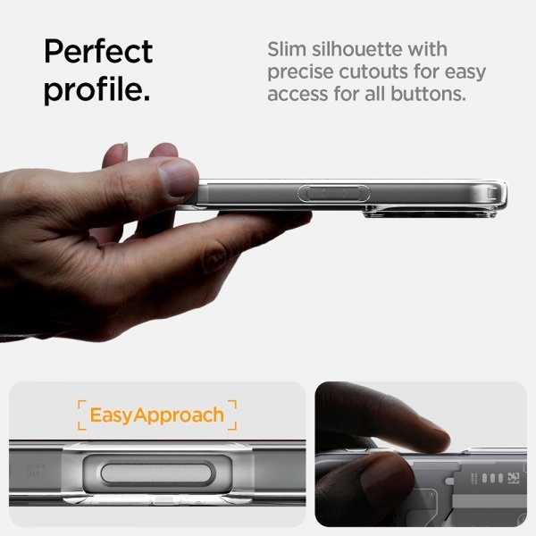 Spigen iPhone 16 Pro Max Skal Ultra Hybrid Zero One MagFit Vit