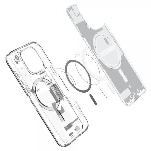 Spigen iPhone 16 Pro Max Skal Ultra Hybrid Zero One MagFit Vit